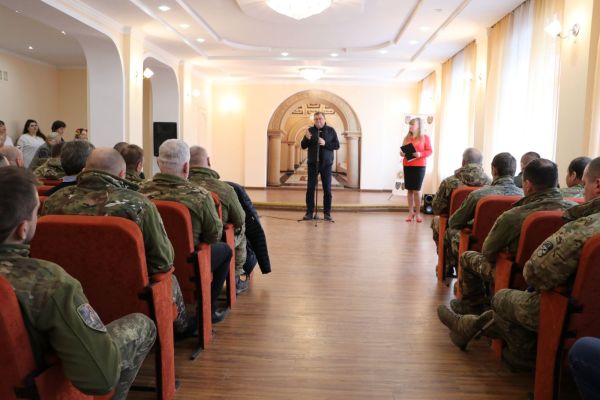 Зустріч міського голови з представникам добровольчого формування громади