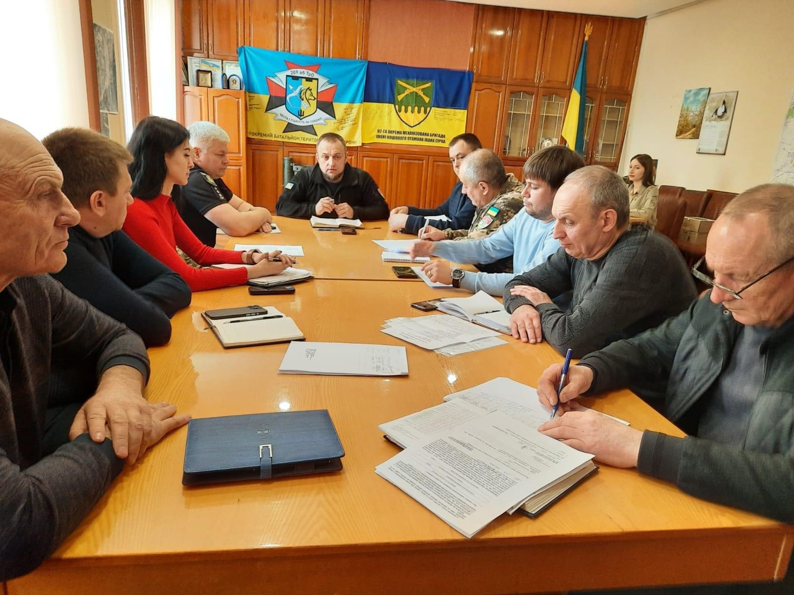 Хід проведення  мобілізаційних заходів на Богодухівщині