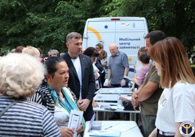 На Богодухівщину завітав Мобільний центр обласного центру зайнятості