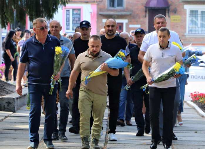 На Меморіалі Слави у Богодухові відбулися траурно-урочисті заходи до Дня міста