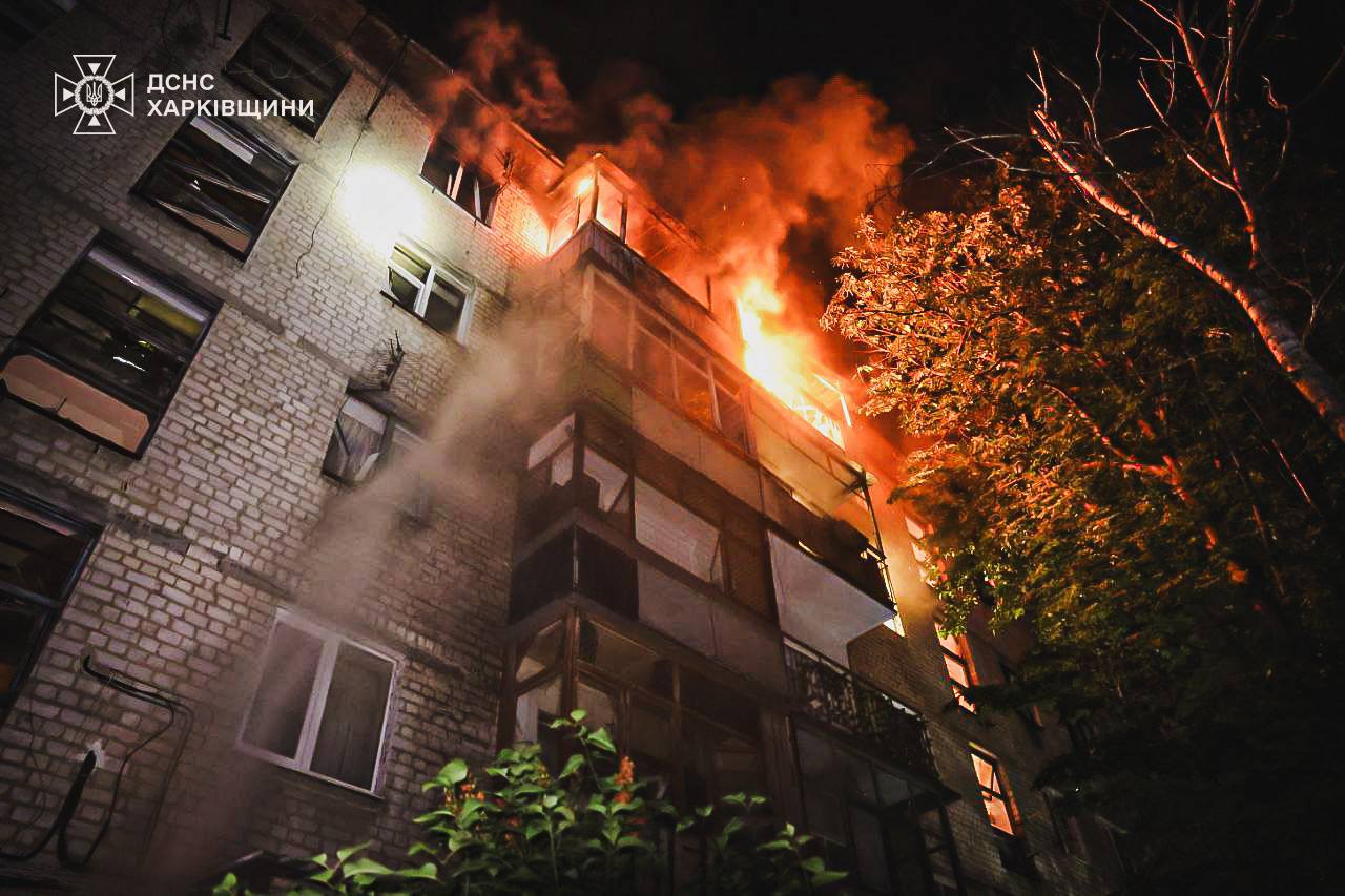 Атака дронами на Харків: 3 загиблих, 64 поранених