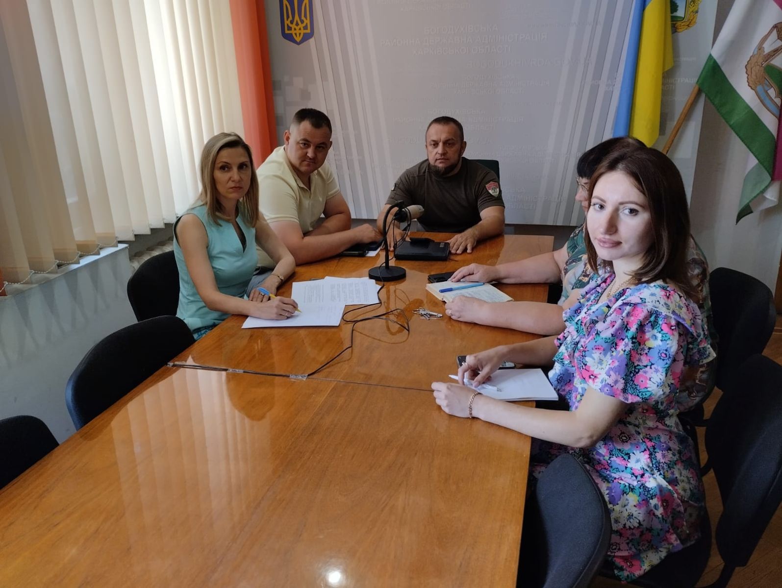 Представники Богодухівської районної військової адміністрації прийняли участь в обласному навчальному семінарі - практикумі