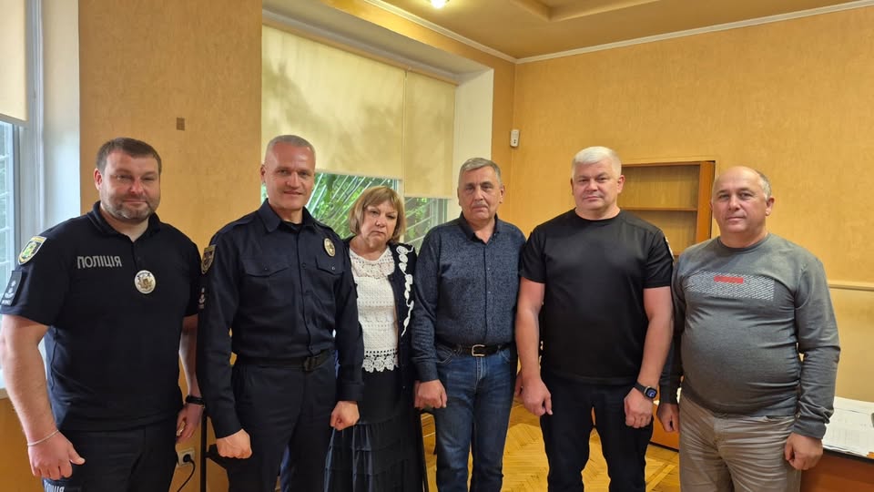 Проведено робочу зустріч із представниками Департаменту головної інспекції та дотримання прав людини НПУ, керівництвом Богодухівського районного відділу поліції ГУНП в Харківській області