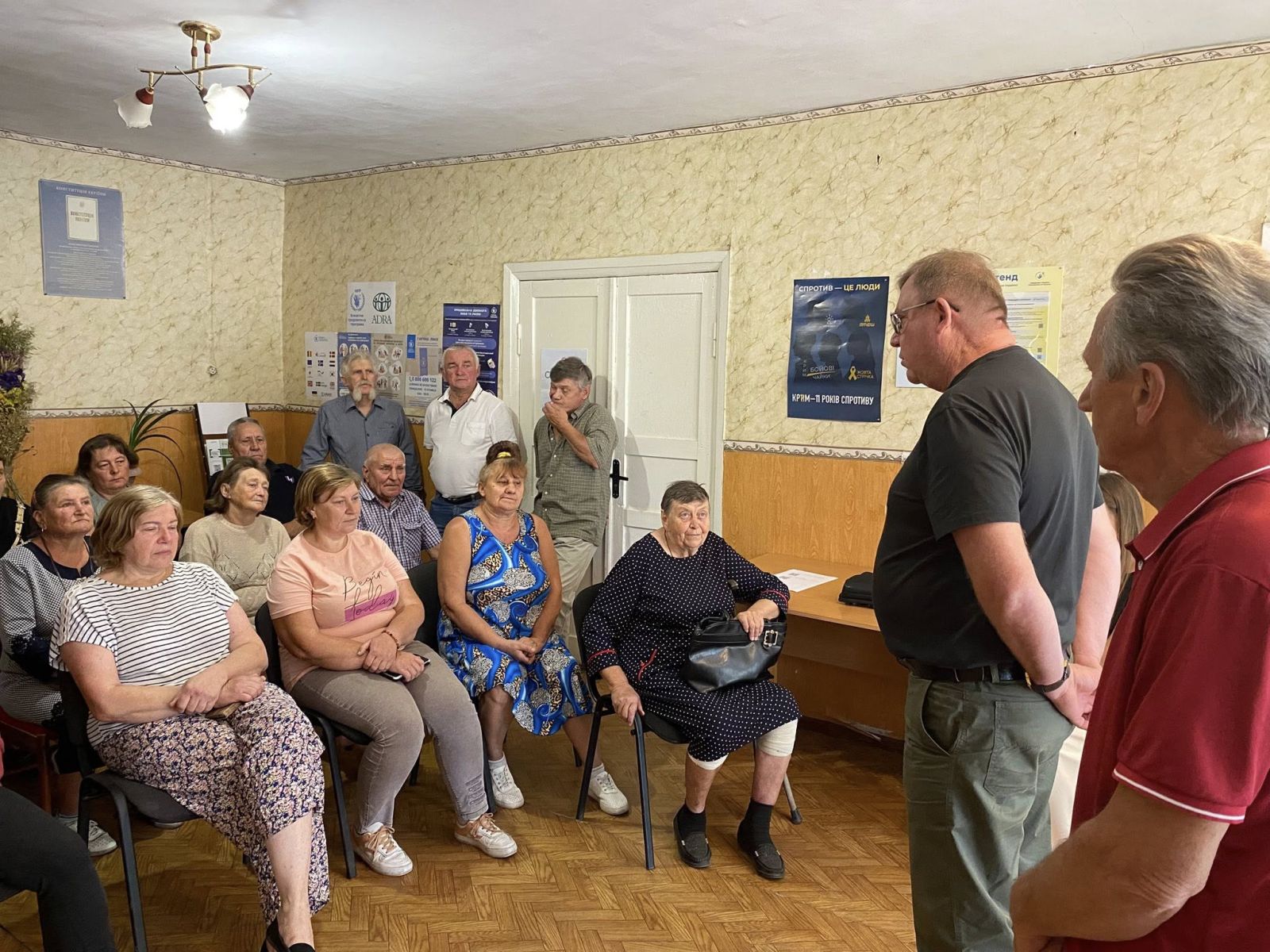 Богодухівський міський голова Володимир Бєлий провів виїзний прийом громадян на території Сіннянського старостинського округу