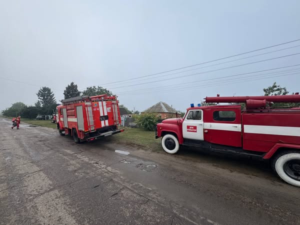 У Губарівці горіла господарча споруда