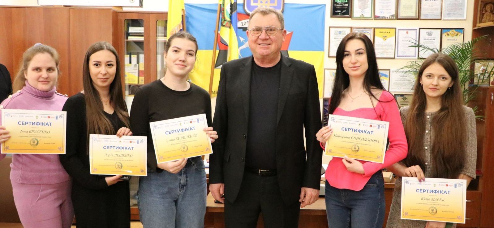 У Богодухівській міській раді завершилось стажування молоді