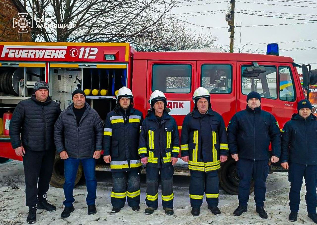 У Золочівській громаді відкрито підрозділ добровільної пожежної охорони