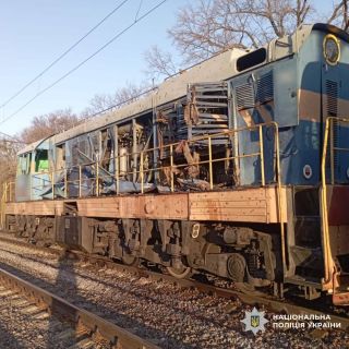 У Богодухівському районі дрон влучив біля залізниці: постраждали четверо людей