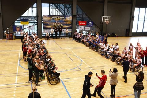 Команда «Харків-Баскет» вдруге поспіль виграла всеукраїнський турнір з баскетболу на кріслах колісних