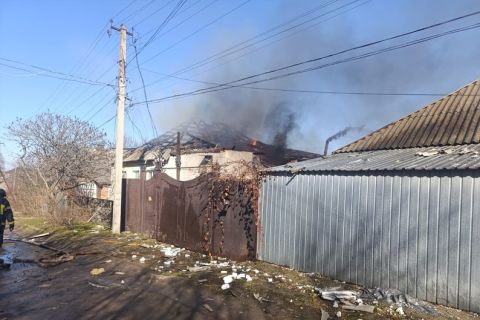 Російський безпілотник знову атакував Золочів