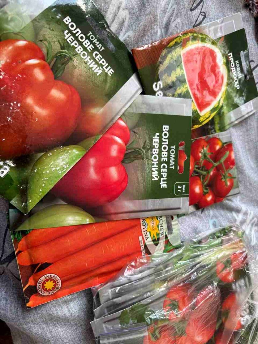 Яке насіння зараз купують на базарі в Богодухові: що садять навесні