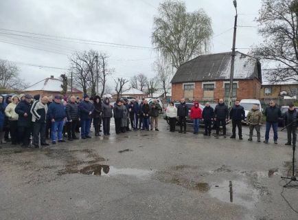 У Богодухові вшанували ліквідаторів Чорнобильської катастрофи