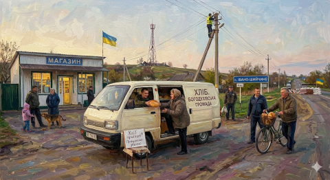 У селах Богодухівської громади відновили світло та підвіз хліба