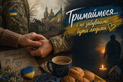 Тримаймося… і не забуваймо бути людьми