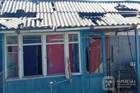 Обстріли Богодухівського району, пошкоджені будинки, авто та електромережі