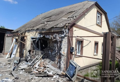 Обстріли Богодухівського району: поранена жінка та пошкоджені будинки
