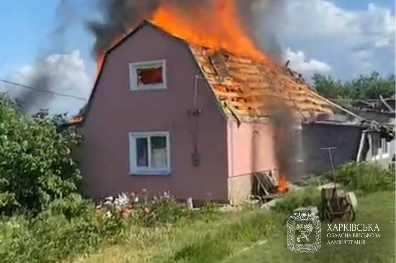 Богодухівщина знову під ворожими ударами: пошкоджено житлові будинки у громаді