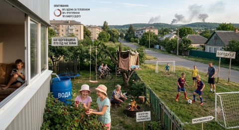 Канікули під звуки тривог: чим займаються діти Богодухівщини влітку та як батьки рятують їхнє дитинство
