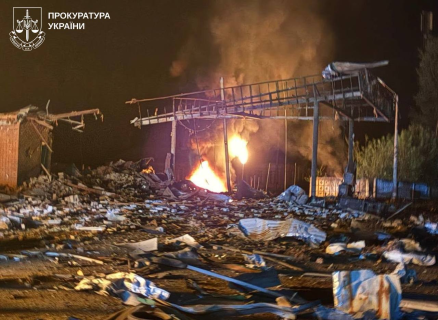 Росіяни обстріляли Богодухівський район: пошкоджено навчальний заклад, залізницю та АЗС