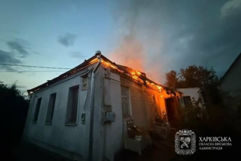 Обстріли Богодухівщини: у Золочеві пошкоджено дитсадок, в Одноробівці знищено квартири