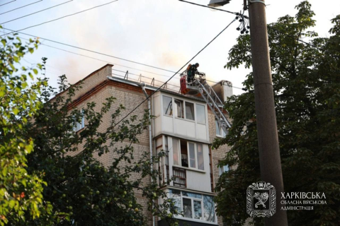 На Богодухівщині через російські атаки жінка зазнала гострої реакції на стрес, є пошкодження будинків