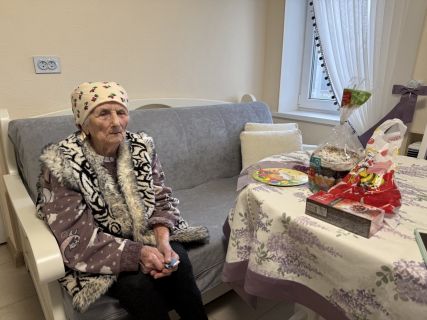 100 річна богодухівка Ганна ГАЙДУК: «Що б я побажала землякам? Щоб війна закінчилася. Це найбільше бажання, найбільше для нас усіх…»