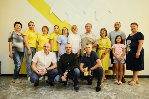 Після руйнування - нове відкриття: Райффайзен Банк знову працює у Богодухові