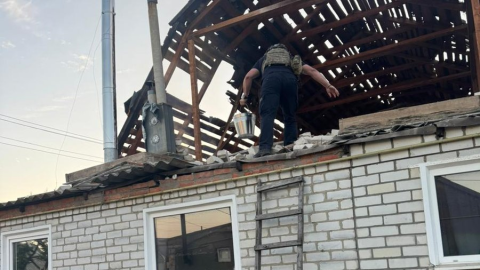 Росіяни вночі атакували Золочів безпілотником типу "Молнія"