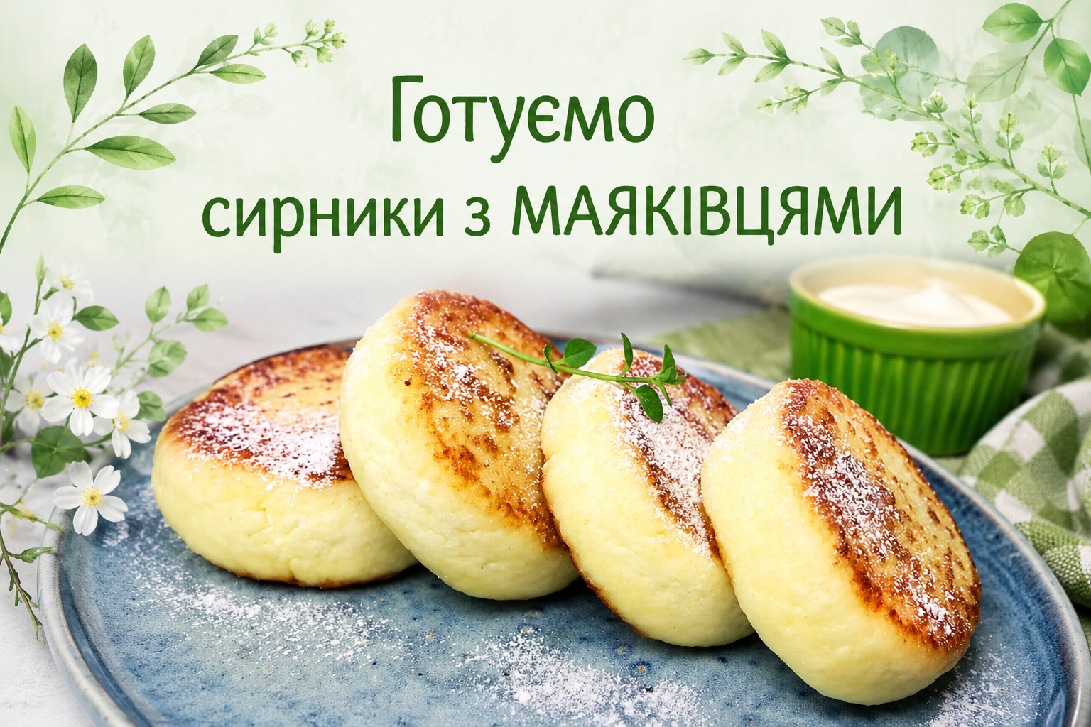 Як приготувати ніжні, пухкі та бездоганно рівні сирники, які гарно тримають форму