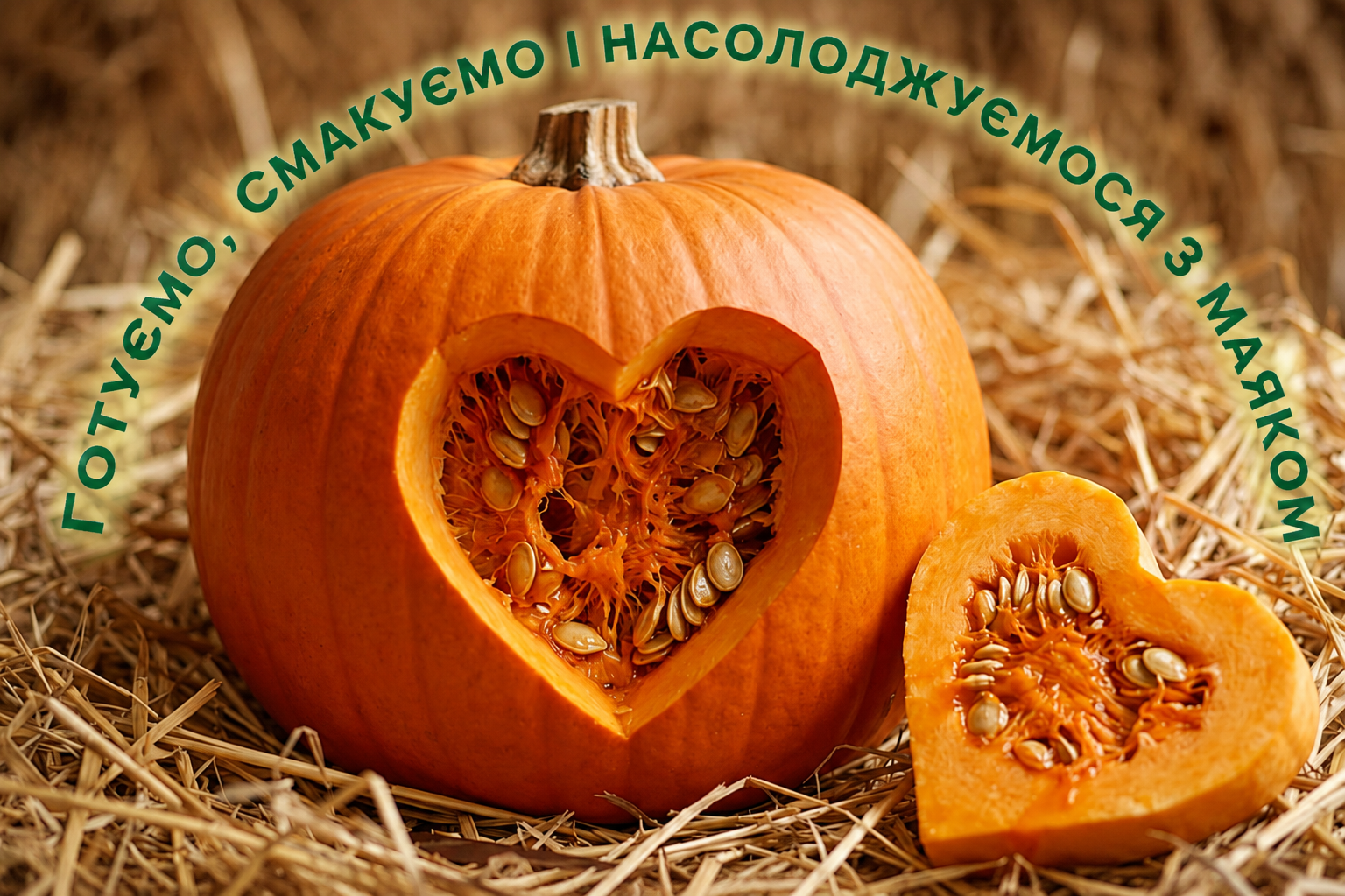 Гарбуз і серце