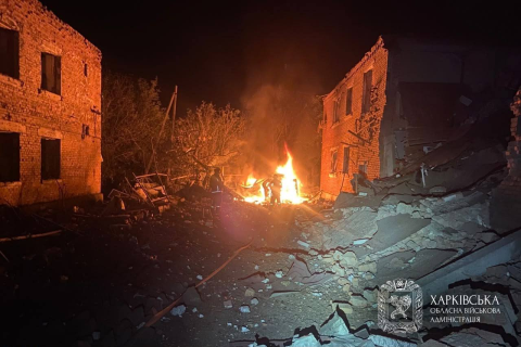 На Богодухівщині через обстріл знову пошкоджено приватний будинок