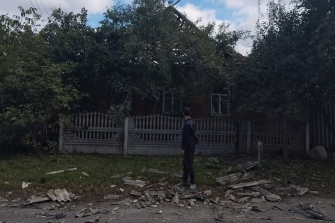 Три удари по Золочеву: поранений 27-річний чоловік, пошкоджені будинки