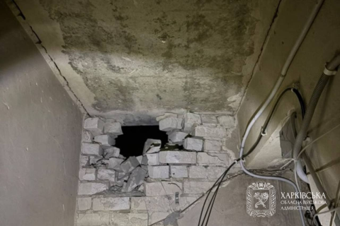 У Цапівці Богодухівського району пошкоджено гараж та автомобіль