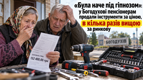 «Була наче під гіпнозом»: у Богодухові пенсіонерам продали інструменти за ціною, в кілька разів вищою за ринкову