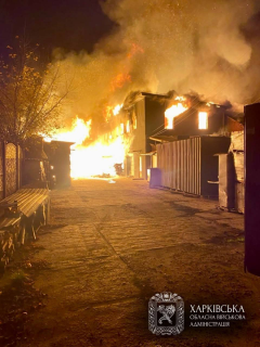 На Богодухівщині внаслідок обстрілів пошкоджено чотири будинки, автомобіль та заклад культури
