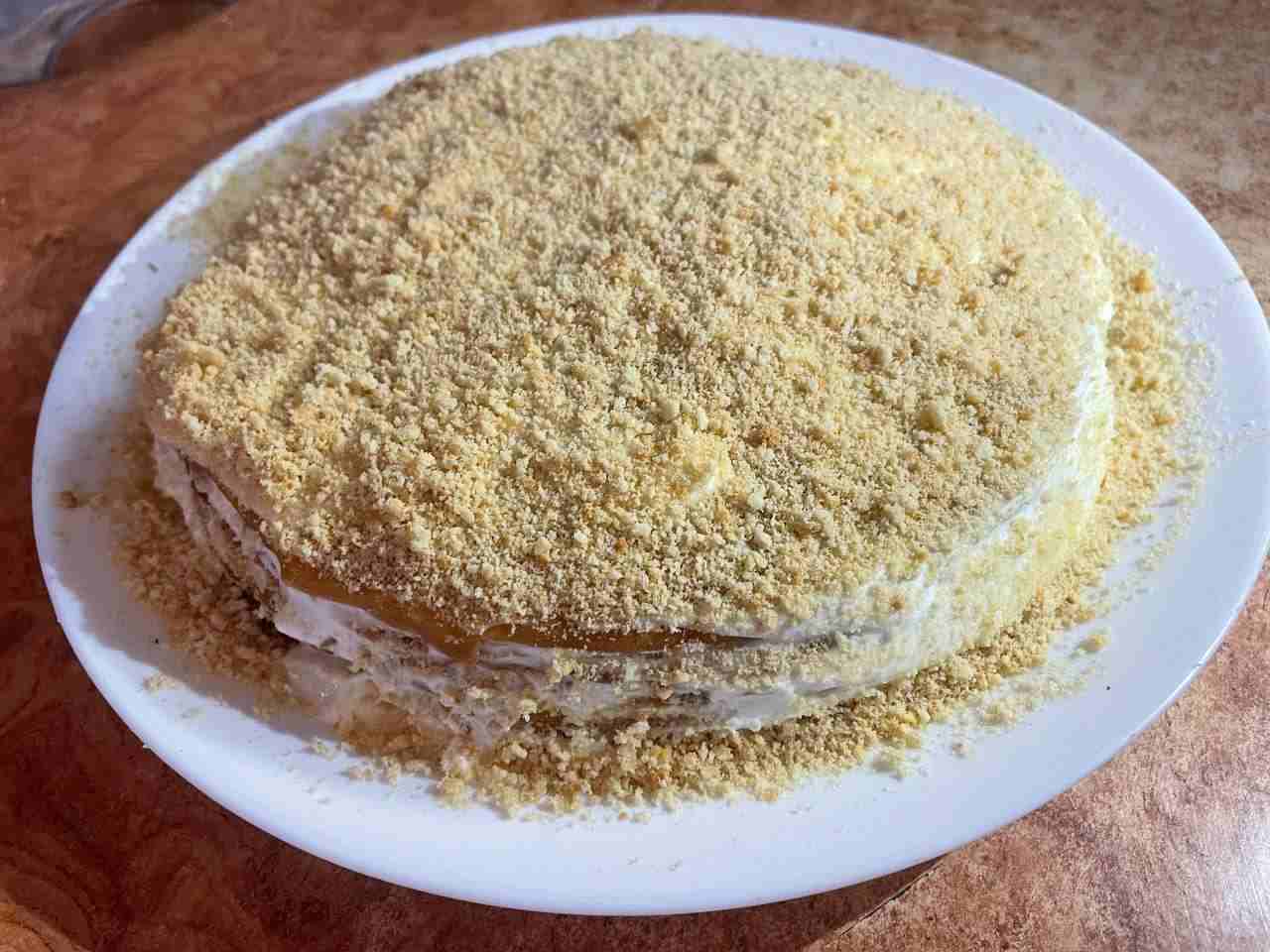 Медовик на сковороді за 35 хвилин